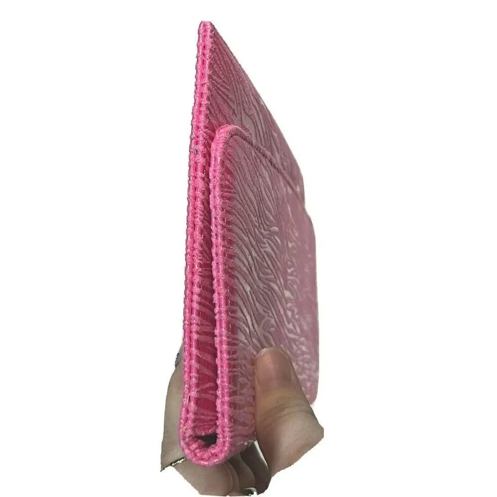 Fatto a Mano By Carlos Falchi Hot Pink Clutch Purse Shoulder Hand Bag Barbiecore